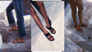 our bestselling Greek leather sandals, handmade