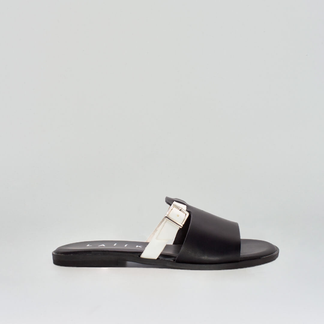 greek leather sandal, black leather sandal made, handmade in Greece