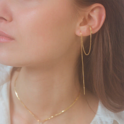 lightweight gold plated earrings
