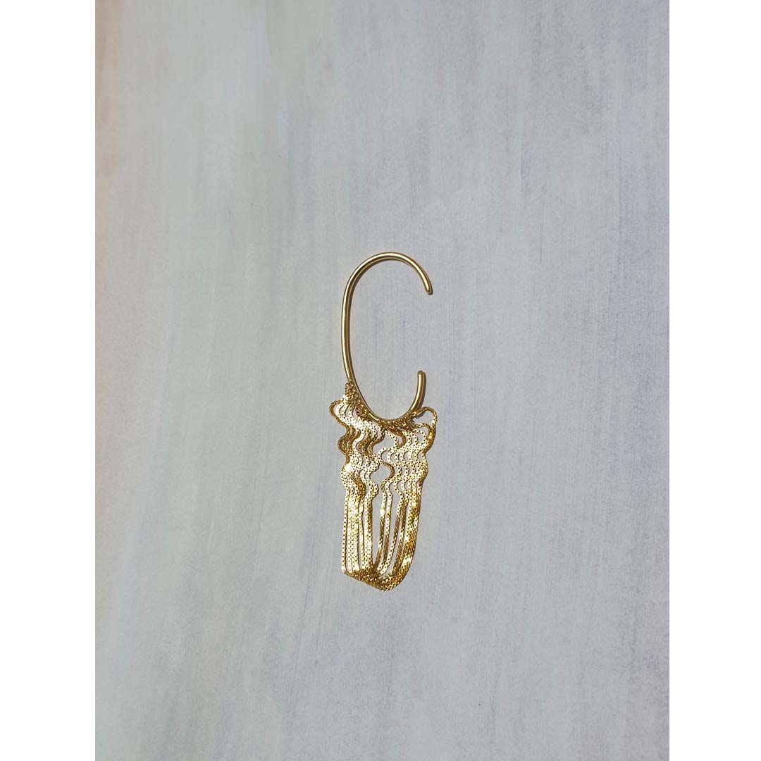 gold ear cuff, greek jewelry, made in greece