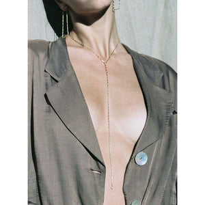 gold chain necklace, made in Greece